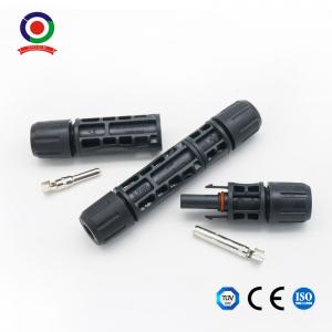 China TUV Certified 1500V DC Solar Pv Connectors IP67 Waterproof Male And Female supplier