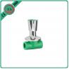 Ppr Plastic Water Shut Off Valve Polypropylene Random Base Brass Element