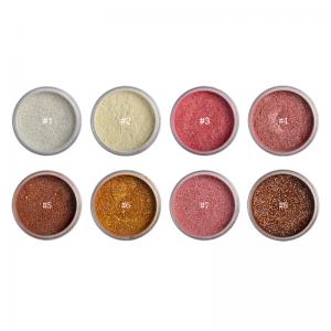 China Loose Powder Face Makeup Highlighter 8 Colors Longlasting High Pigment Easy Coloring supplier