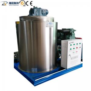 380V/3PH/50Hz Commercial Grade Ice Machine With Ice Storage Bin For Seafood