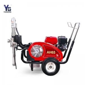China Putty / Latex Paint Spraying Machine With Hydraulic Motor 16L/MIN Large Flow supplier