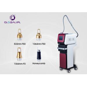 China Nd Yag Laser Tattoo Removal Equipment Pico Laser Beauty Machine 1064nm / 532nm Wavelength supplier
