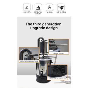 China Steam Distillation Extraction Essential Oil Extractor Machine Kit for High Extraction Efficiency and Economical Home Lab wholesale