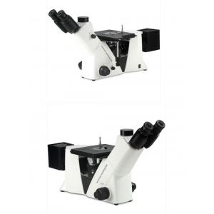 100X Dry Objective Inverted Metallurgical Microscope 12V50W Halogen Illumination