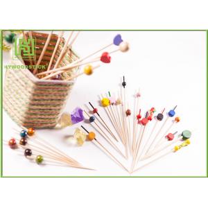 China Food Grade Baby Shower Toothpicks Decorative Skewers For Food Odorless wholesale