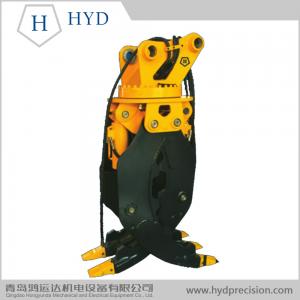 China EXCAVATOR HYDRAULIC ROTATING GRAPPLE,STONE GRAPPLE supplier