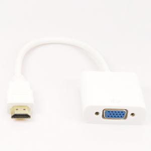 China HDMI To VGA Converter Adapter Cable HD 1080P 1080P HDMI Male to VGA Female Video for PC DV supplier