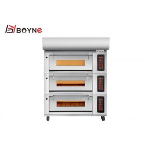 16.65kw Commercial Bakery Kitchen Equipment Electric Oven Six Trays