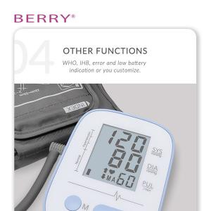 China CE ISO Medical Electronic Sphygmomanometer Bp Monitor Machines Upper Arm supplier