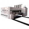 Three Color Corrugated Box Printing Machine 380v Long Service Life Smooth