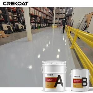 China Commercial Non Slip Epoxy Floor Coating Waterproof For Retail Spaces supplier