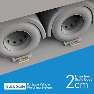 China LCD Display Mobile Truck Scale with Static/Dynamic Weighing Mode and 95*48*6cm Dimensions wholesale