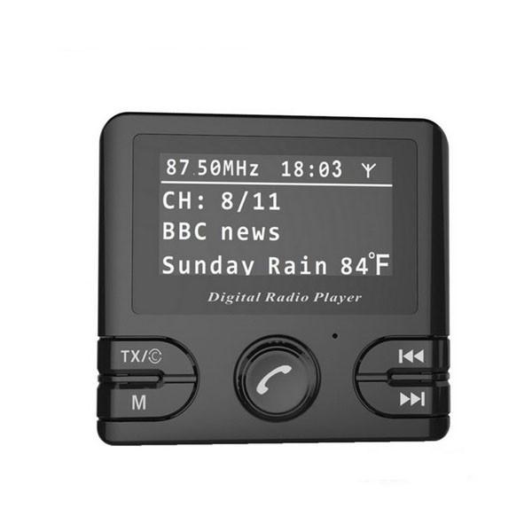 Universal In Car DAB/DAB+ Digital DAB Radio Receiver And Display With Bluetooth
