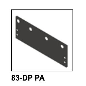 China EN2-4 Parallel Arm Mounting Door Closer Drop Plate Door Closer Accessories supplier