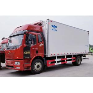 Diesel Fuel Type Refrigerated Truck Container Heavy Cargo Truck 4x2 Maximum Speed 96km/H