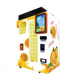 China Adopted Software Control Kernel Orange Fresh Vending Machine With Cup Lid supplier