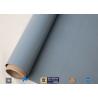 China tissu enduit de fibre de verre de PVC de 0.3mm pour le rideau résistant au feu en couverture du feu wholesale