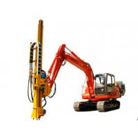China Air Flush Mining Well 80m 15t Excavator Drill Rigs on sale