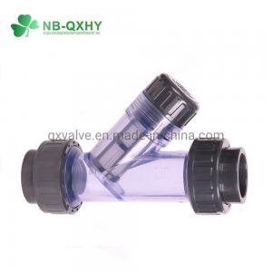 China Transparent Filter Equal Pn16 UPVC Pipes Fitting for Industrial Applications supplier