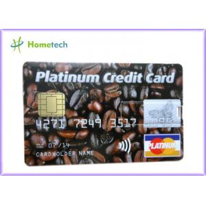 China Customized Gift Plastic Credit Card USB Storage Device supplier