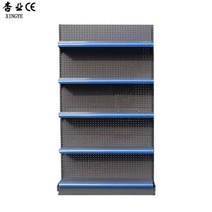 China Xingye Factory Custom Size Metallic Mini Market Shelves Display Racks Home Market Shelves supplier