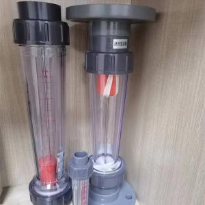 Transparent Plastic Rotameter for Chemical and Light Industry Applications