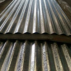 DX51D Z100 Galvanized Iron Roofing Sheet Corrugated 6-12m Length
