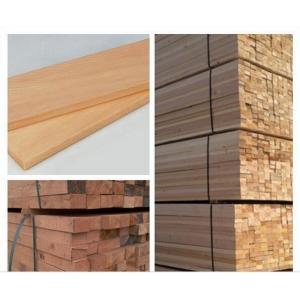 China White Rough Wood Sawn Timber , Anti Corrosive Sauna Bench Wood Eco Friendly supplier