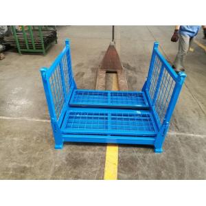 Roll Portable Cages Industrial Storage Cage Materials Handling Warehouse Full Opening