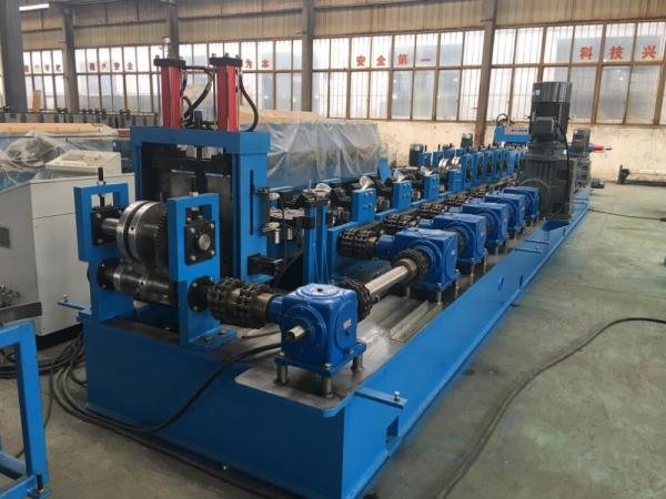 2 - 4mm thickness Solar Roll Forming Machine with hydraulic Decoiler