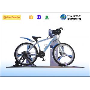 China 3D / 4D / 5D / 7D / 9D Virtual Exercise Bike , Indoor Cycling Simulator With 9D VR Cinema supplier