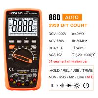 China 5999 Counts Auto Ranging Digital Multimeter With Usb Output LCD Display New USB Multimeter on sale