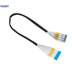 Custom 1mm Pitch Ribbon Cable , 30 Ways A Type Shielded Flat Flex Cable