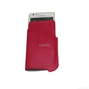 China Lichee pattern leather case for Samsung Galaxy Note N7000 i9220 supplier