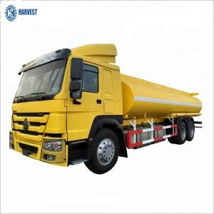 China Sinotruk 6x4 371hp 28000L 4 Compartments Diesel oil tanker lorry supplier