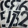 China Numéros de transfert de chaleur sensibles à la pression, lavables en machine, en plusieurs couleurs pour les logos de maillots sérigraphiés personnalisés wholesale