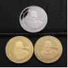 China Custom Logo 3D Zinc Alloy Challenge Coins with Gold / Silver / Bronze Plating wholesale