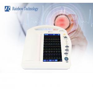 10.1 Inch Touch Screen Automatic ECG Machine digital 12 Channel Electrocardiograph