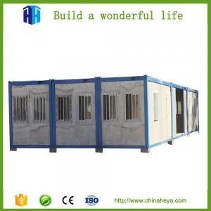 low cost prefab modular portable hotel steel framed container house prices india