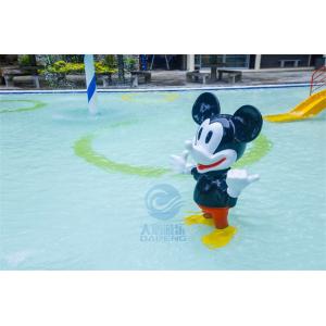 China Mickey Mouse Splash Pad Water Toy Fiberglass For Children Aqua Park supplier