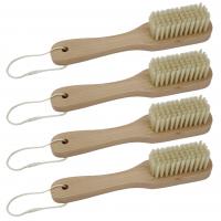 China Wooden Handle Soft Fiber Bristle Brush For Household Cleaning Laundry Clothes Shoe on sale