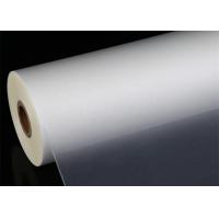 China 1 Inch  Matte Anti Scratch Recycled BOPP Plastic Base Removing Protective Film Roll For Spot UV on sale