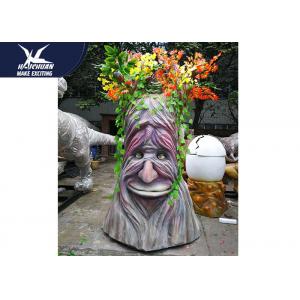 China High Simulation Decorative Statue Speech Tree With Colorful Branches supplier