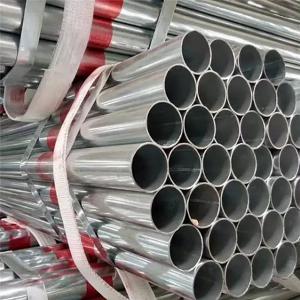 China SGCC Galvanized Steel Round Tube Wall Thickness 0.5 - 6mm For Industrial Use supplier