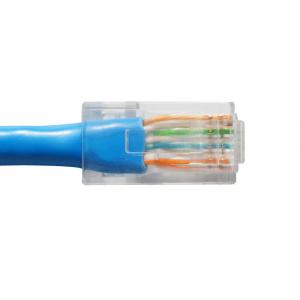 China 8FT Cat6 Network Cable , CM Type PVC Jacket Cat6 Ethernet Cable PVC Insulation supplier