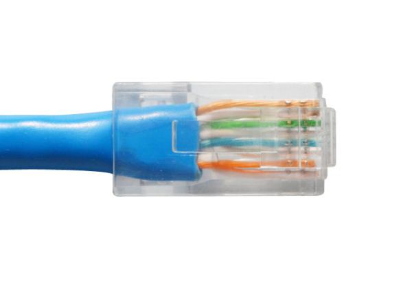 8FT Cat6 Network Cable , CM Type PVC Jacket Cat6 Ethernet Cable PVC Insulation