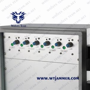 China Waterproof Cell Phone GSM GPS 75w Wireless Signal Jammer Device supplier