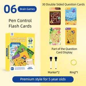 Kindergarten Letter Tracing Flashcards For Kids Ages 3+