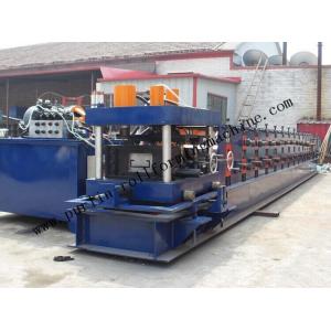 China Hydraulic PLC Control Purlin Roll Forming Machine , Z Purlin Making Machine supplier