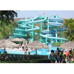 China Commercial Family Water Slide Outdoor Fiberglass Slide Equipment supplier